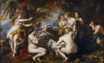 Desnudo Painting - Diana y Calisto Peter Paul Rubens desnudos